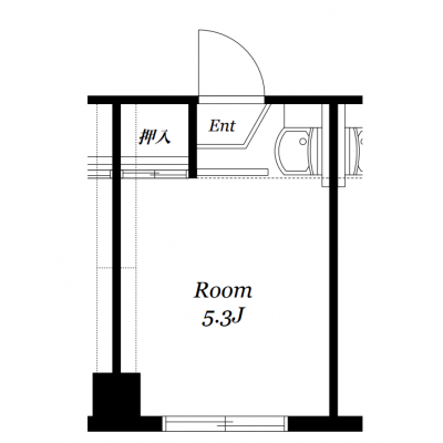オンセンハウス【家具付・シェアキッチン・人工温泉・サウナ】《Aタイプ・男女共用フロア》の物件間取り図
