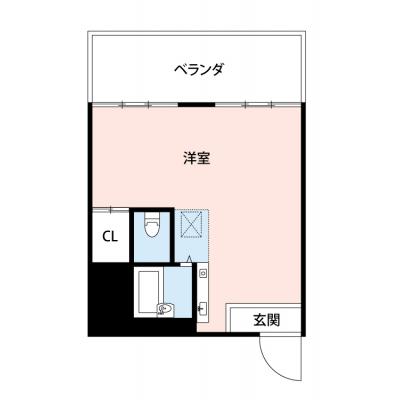 ◆パシオン豊中柴原１【インターネット無料！オートロック有】 515号室の間取り図