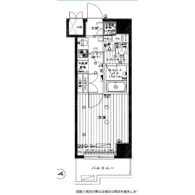 【60日以上の利用でお得🌈】【禁煙🚭】マイナビSTAY川崎レジデンス　804の間取り図
