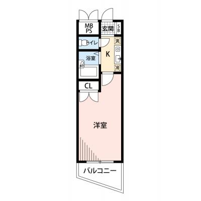 【60日以上の利用でお得🌈】【禁煙🚭】マイナビSTAYミライエ三宿1丁目　304の間取り図