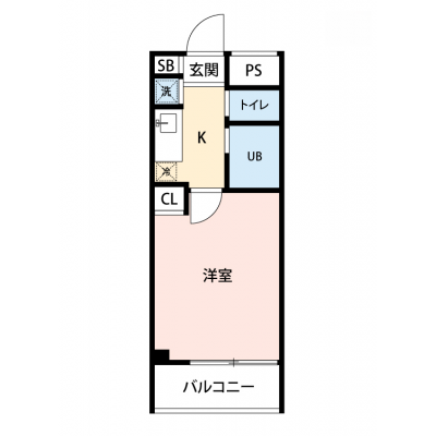 【60日以上の利用でお得🌈】【禁煙🚭】マイナビSTAYミライエ高田馬場EAST　407の物件間取り図