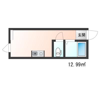 5月オープン予定　清原台5丁目　リクラストレイルマンスリー　の間取り図