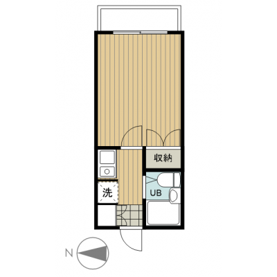 三島のマンスリー　高槻古曽部　★インターネット無料★　JR高槻駅からJR大阪駅まで15分・JR京都駅まで12分の間取り図