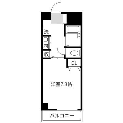 【おためしSALE：入居期間限定のお部屋だからお得！】1日あたり6240円→3120円！（50%OFF） ｜ アットイン神戸西1-2の間取り図