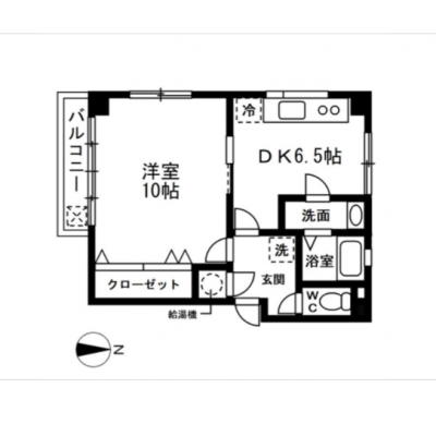 マンスリー内灘　【地元不動産会社が運営・金沢医科大学徒歩すぐ！・家具・家電・Wifi駐車場付き・すぐ暮らせるマンスリー】の物件間取り図