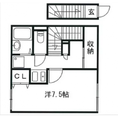 🌈新規オープン賃料半額🌈【たつの市民病院車5分/駐車場1台無料】車移動の拠点に最適◎設備充実な快適1Kマンスリー【M087】の間取り図