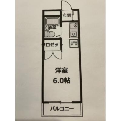 八王子エリア！家具家電付き！｜駐車場応相談｜TM236　101号室の物件間取り図