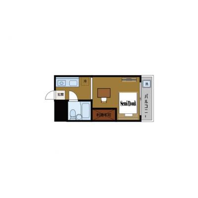 【もうホテルは不要】家具家電フル完備×広々空間｜BraTTo大津ハウスの間取り図