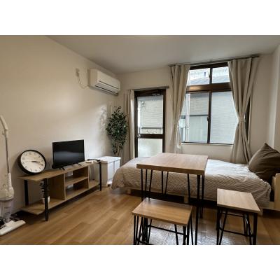 JR彦根駅徒歩3分🚉駐車場付き・彦根城のお膝元に滞在✨いちばんちマンスリー彦根駅前の物件間取り図