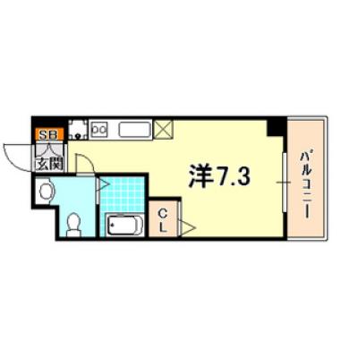 トラスト兵庫8【3沿線利用可　通勤通学に便利♪】 の間取り図