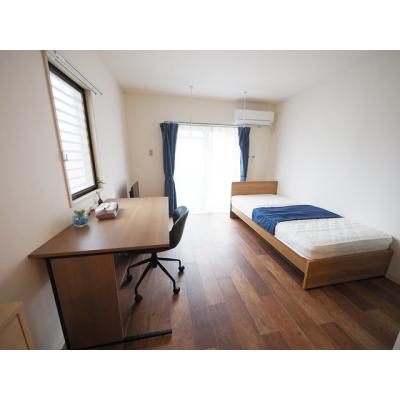 🏠おうちくんマンスリー13★2路線徒歩圏内🐈RC造マンション・最上階角部屋の間取り図