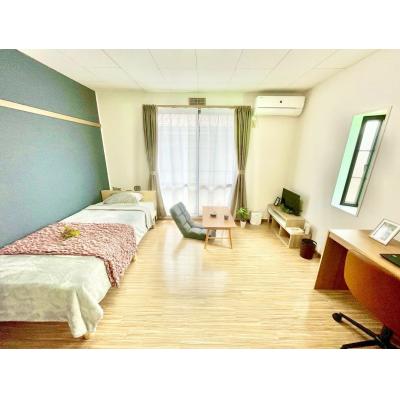【名古屋市昭和区/八事駅徒歩4分/無料Wi-Fi/角部屋/バストイレ別/洋室8帖/自転車駐輪可能】ヴァンベール八事 ファミマンの物件間取り図