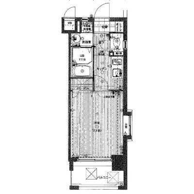 アレクサス・ラ・クラシコ／C室の間取り図