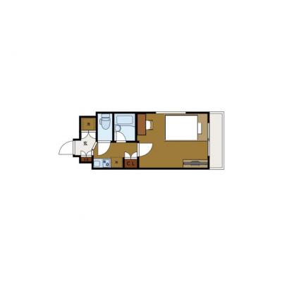 BraTTo武蔵小山ルーブルⅡ【都心アクセス◎駅近徒歩6分】オートロック付きの物件間取り図