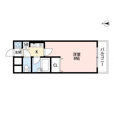 🌈新規オープンにつき表示賃料から半額！（６月末まで）🌈◆パシオン奈良生駒１【インターネット無料！オートロック】 の物件間取り図