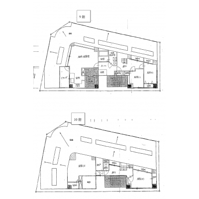 R CUBE 新大阪 最上階 901号 メゾネット ファミリータイプ MAX8名の物件間取り図