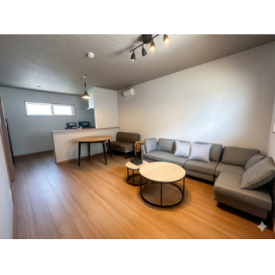 河口湖新築戸建て2LDK｜最大6名・家具家電付き！駐車場2台付き THM3の間取り図