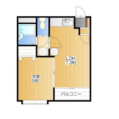 レントライフマンスリー伊那インター西 A-1の物件間取り図