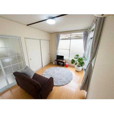 ONLY本厚木3☆★WIFI無料★B・T別★ペット可2DK角部屋☆★駐車場込料金！★　🚗本厚木駅まで車で20分、海老名駅までも車で20分の物件間取り図