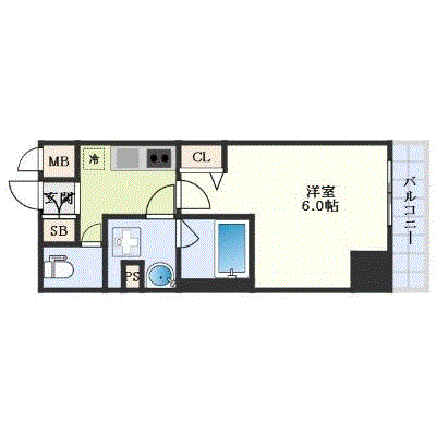 グッドステイ大須観音駅東レイシャス3◎【ハイクラス・設備充実】の物件間取り図