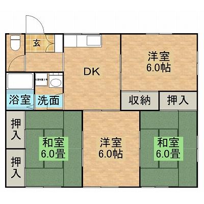 シャトーの間取り図
