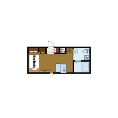 BraTTo日暮里ステーションフロント【新規キャンペーン実施中😎】日暮里駅から10分｜家具家電一式｜築浅｜の間取り図