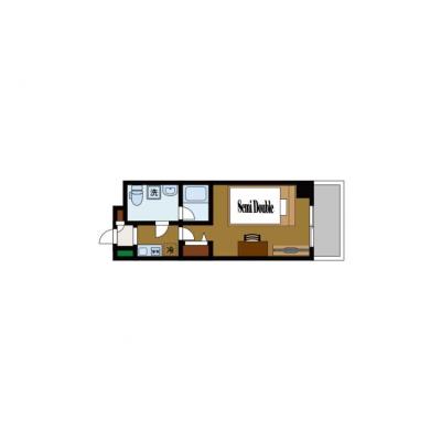 BraTTo綾瀬ステーションフロント【綾瀬駅まで徒歩で10分】高設備物件♪｜築浅｜家具家電一式｜の間取り図