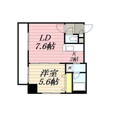 フリーベースバスセンターの間取り図