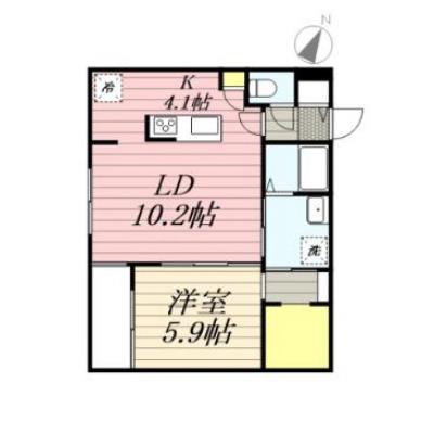 フリーベース千歳駅前　202の間取り図