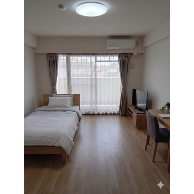 【広畑駅徒歩6分/駐車場1台付】広々12帖1R・鉄骨造で安心✨法人歓迎！ネット無料📶✨【M103】の物件間取り図