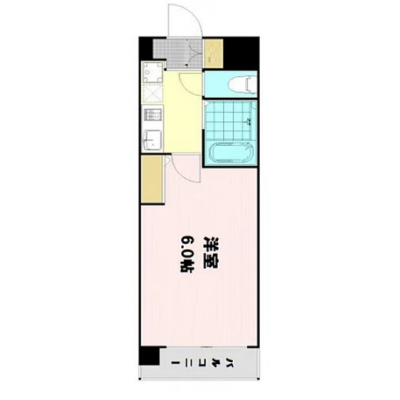 ワールドマンスリー梅田EAST（禁煙部屋）※インターネット無料物件の物件間取り図