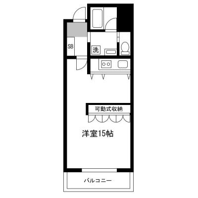 アットイン新大阪14の間取り図