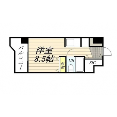 地下鉄さっぽろ駅徒歩約7分♪スマートステイ札幌駅東の間取り図