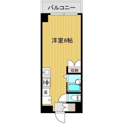 ★JR黒崎駅まで徒歩圏内★買物も外食も充実したエリア★オートロック★wi-fi無料★GM北九州8の間取り図