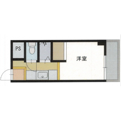 🌈新規オープン賃料半額🌈山電網干線広畑駅徒歩5分🚃オートロック🔒BT別✨近隣駐車場付き１R【M114】の物件間取り図