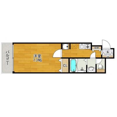 博多パレス／Ｂ室の物件間取り図