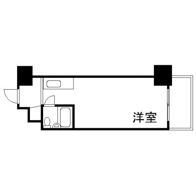 OneLife難波タウン【▼3点ユニット、エレベーター付】の物件間取り図