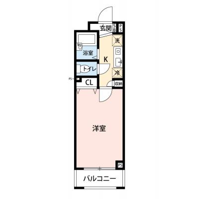 【🎉初期費用オフ｜お得なキャンペーン】【禁煙🚭】マイナビSTAYミライエ西早稲田3丁目　103の間取り図