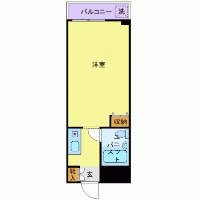 OneLife相模原ホワイト【★3点ユニットバスタイプ】の間取り図