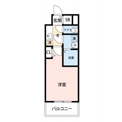 【🎉初期費用オフ｜お得なキャンペーン】【禁煙🚭/Wi-Fi無料🌐】マイナビSTAYファステート栄セントラル　804の物件間取り図
