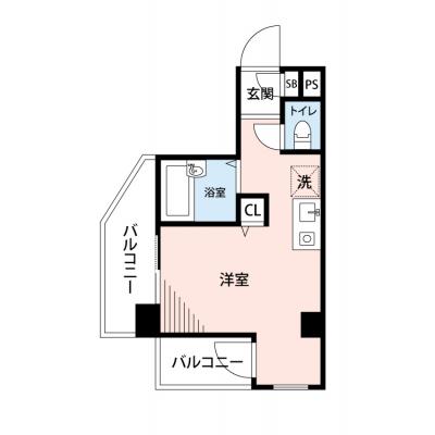 【🎉初期費用オフ｜お得なキャンペーン】【禁煙🚭/Wi-Fi無料🌐】マイナビSTAYミライエ若松河田　704の物件間取り図