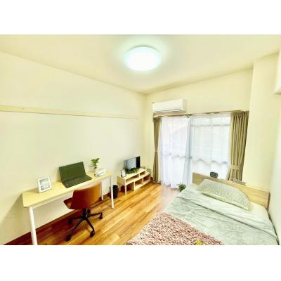 【中村区/太閤通駅徒歩約4分/バス・トイレ別/洋室7帖/オートロック/エレベーター/自転車駐輪可能】レジデンス中島 ファミマンの物件間取り図