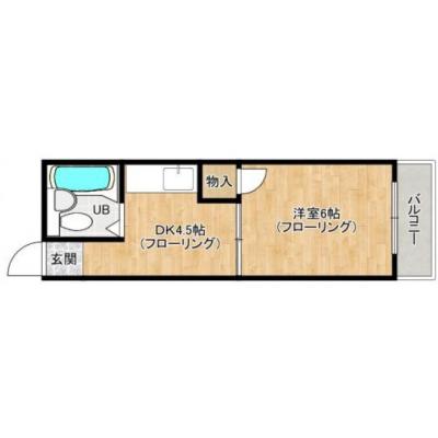 ★wi-fi無料★休日も楽しめる歴史の町太宰府の近く★通勤/通学に便利★GM太宰府1の間取り図
