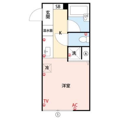 ★JRと西鉄のダブルアクセスが魅力★wifi無料★温泉でリフレッシュ★オートロック★GM筑紫野2の間取り図