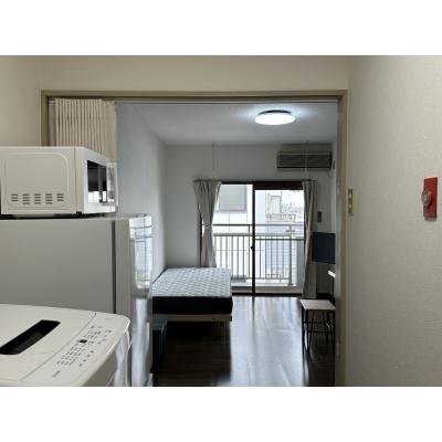 駐車場完備 🚗 長浜駅まで徒歩圏内｜いちばんちマンスリー長浜の物件間取り図