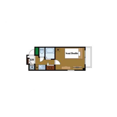 BraTTo京都東山シティライフ【即入居スタート🥰】家具家電付き｜Wi-Fi無料｜烏丸御池駅まで電車で5分♪の間取り図