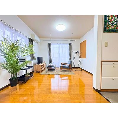 🍀グランマンスリー🍀 太田浜町Ⅲ 2F☑️広々1LDK🌈2名入居可👫◎バス🛁トイレ別✨太田駅🚉まで徒歩🚶‍♂️7分🎵の間取り図