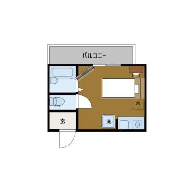 BraTTo新大宮ルミエール【コスパ重視の方へ🔥】新大宮駅まで5分｜出張・研修・仮住まい歓迎｜家具家電付きの間取り図