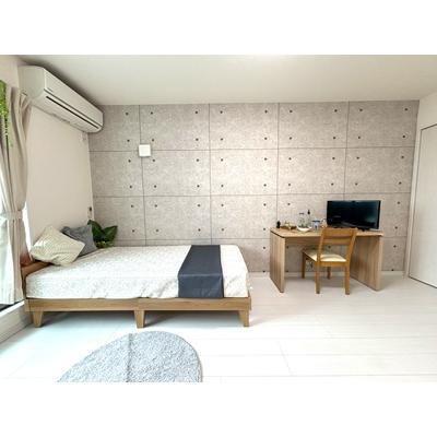 🔷🔹🔸🔶⭐ゆとりある洗面スペース⭐1Rタイプ⭐2口ガスコンロ⭐隣が気にならない2階角部屋⭐【禁煙&Wi-Fi無料】⭐🔶🔸🔹🔷「K4」の物件間取り図