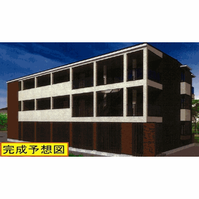 ヒカルサ熊谷久下ウエスト 201【管理NO：1-028512201-02010】 ★家具家電は申し込み後に搬入します 2026年10月上旬入居可能の物件間取り図